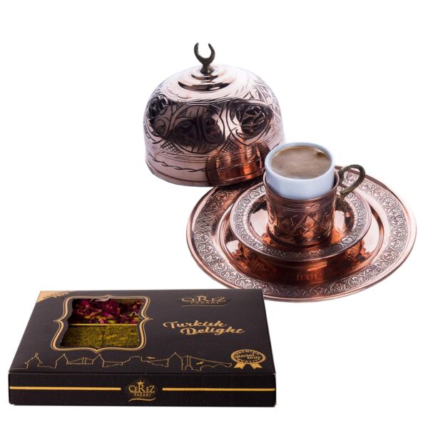 Cerez Pazari Turkish Delight Pistachio with Fantastic Rose &...