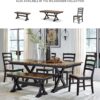 Signature Design by Ashley Wildenauer Farmhouse 50" Dining B...