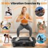 AXV Vibration Plate Fitness Platform Exercise Machine Vibrat...