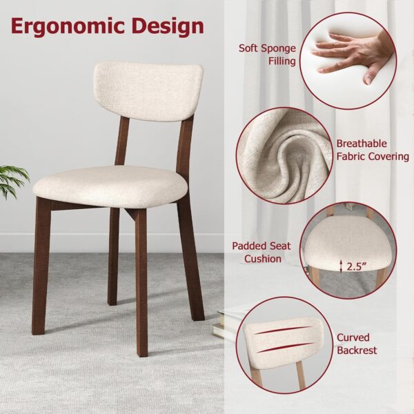 Tangkula Dining Table Set for 4, Dinette Set with Table and ...