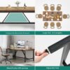 YITAHOME 70.8" Large Kitchen Dining Room Table for 6-8 Peopl...