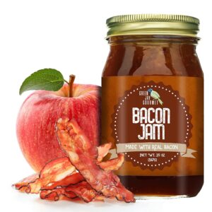 Green Jay Gourmet Bacon Jam - Classic Spread for Burgers, Sa...