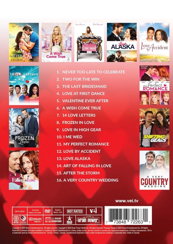 16 Romance Movie Collection [DVD]