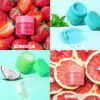 KIMUSE Lip Mask Set, 4PCS Lip Sleeping Mask Overnight Treatm...
