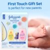 Johnson's First Touch Baby Gift Set, Baby Bath, Skin & Hair ...