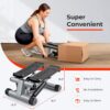 Sunny Health & Fitness Mini Stepper for Exercise at Home, St...