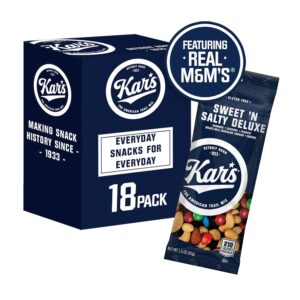 Kar’s Nuts Sweet ‘N Salty Deluxe Trail Mix, 1.5 oz Individua...