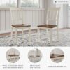 Signature Design by Ashley WhiteOwing Dining Chair, Brown/Co...