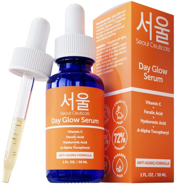 SeoulCeuticals Korean Skin Care 20% Vitamin C Hyaluronic Aci...