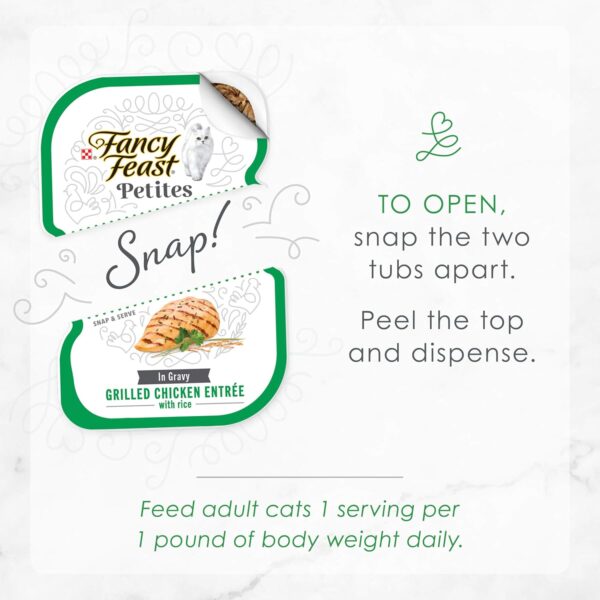 Purina Fancy Feast Petites Gourmet Gravy Wet Cat Food, Petit...