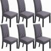 NORTHERN BROTHERS Chair Covers for Dining Room Set of 6, Str...