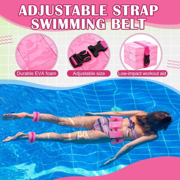 6 Pcs Aquatic Exercise Set Water Aerobics Set with Large Mes...