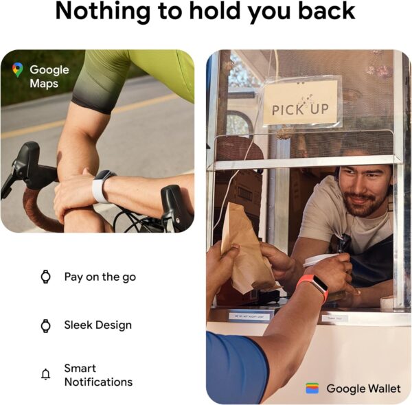 Fitbit Charge 6 Fitness Tracker with Google apps, Heart Rate...