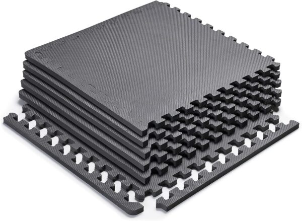 Marcy EVA Foam Interlocking Flooring Mat High Density Non-Sl...