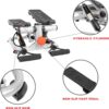 Sunny Health & Fitness Mini Steppers for Exercise at Home, S...