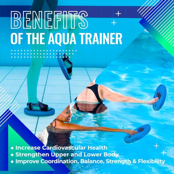 Sunlite Sports Aqua Trainer 2-in-1 Resistance Hand and Feet ...