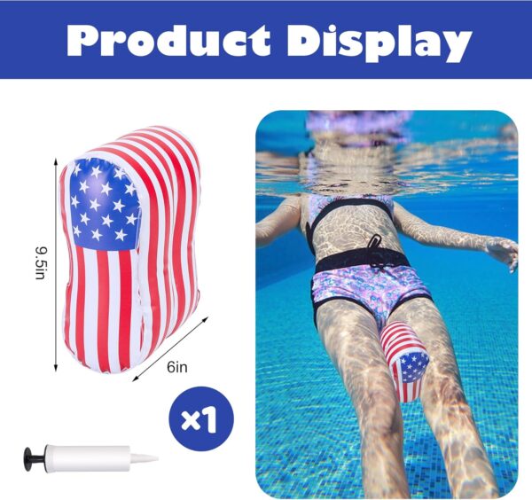 RunNico 7 Pcs PVC Water Workout Equipment, Aquatic Exercise ...