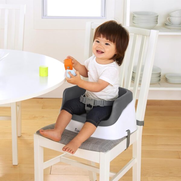 Ingenuity SmartClean Toddler Booster Seat for Kitchen Chair ...