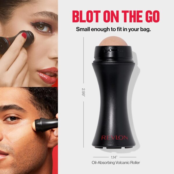 Revlon Face Roller, Oily Skin Control for Makeup, Oil Absorb...
