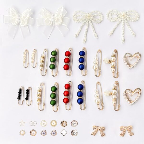 36PCS Shoe Charms for Sneakers,Jewelry Bows Charm Decoration...