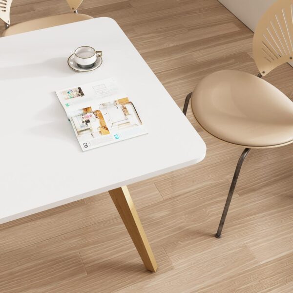 47.2" Dining Table for 4-6 Person - Rectangular Kitchen Tabl...