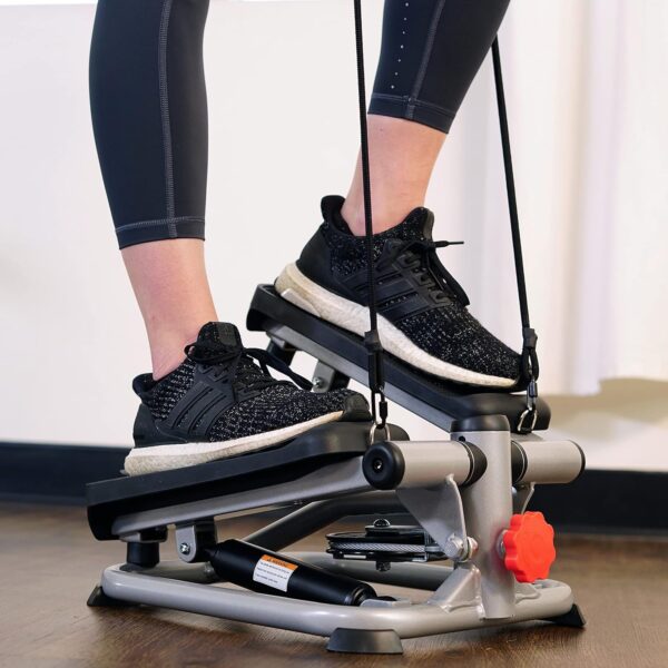 Sunny Health & Fitness Mini Steppers for Exercise at Home, S...