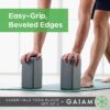 Gaiam Yoga Block - Supportive Latex-Free Eva Foam - Soft Non...