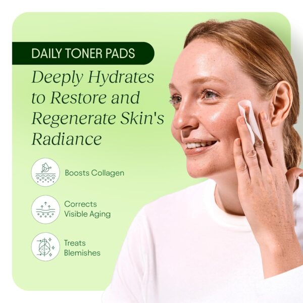 Toning Polish Pads - Korean Skincare for Dark Spots, Wrinkle...