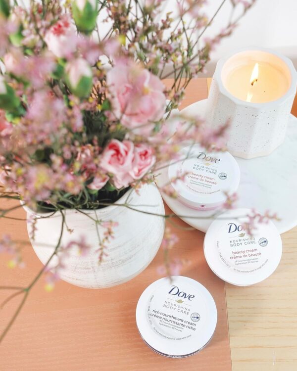 Dove Nourishing Body Care, Face, Hand, and Body Beauty Cream...