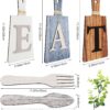 Jetec Cutting Board Eat Sign Set Hanging Art Kitchen Eat Sig...