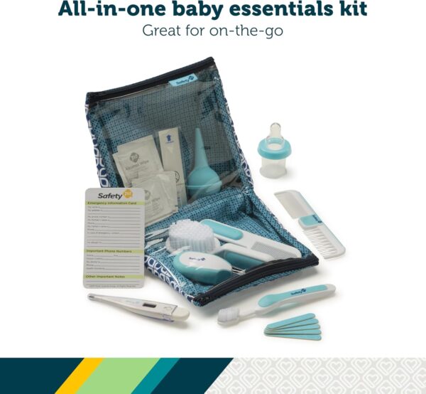 Safety 1st Deluxe Baby Healthcare and Grooming Kit, Arctic B...