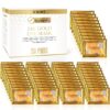 CHMI Under Eye Patches (50 Pairs) - 24K Gold Eye Patches for...