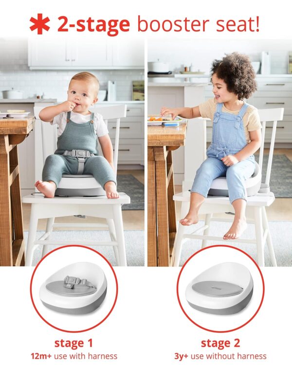 Skip Hop Booster Seat for Dining Table, Sleek Seat Booster, ...