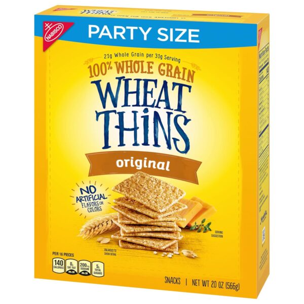 Wheat Thins Original Snacks, Whole Grain Wheat Crackers, Sna...