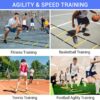Ohuhu Agility Ladder Speed Training Set 12 Rung 20ft Exercis...