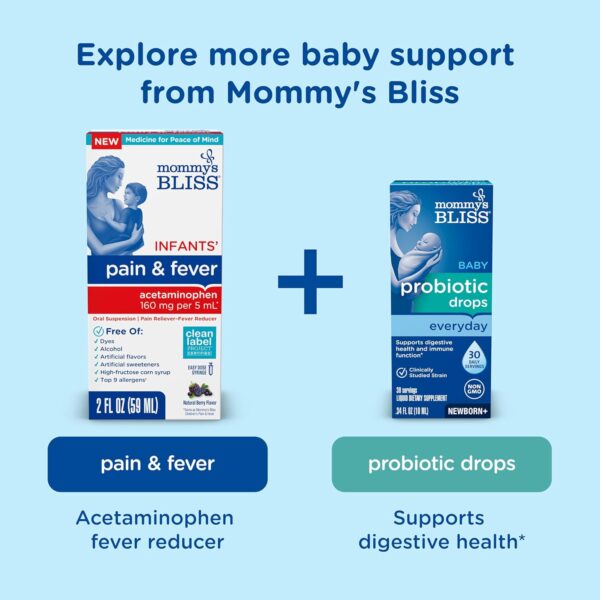Mommy's Bliss Newborn Essentials Gift Set, Includes Gripe Wa...