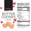 Mattigan's Pink Heart Butter Cookies Danish Style Cookie, 12...