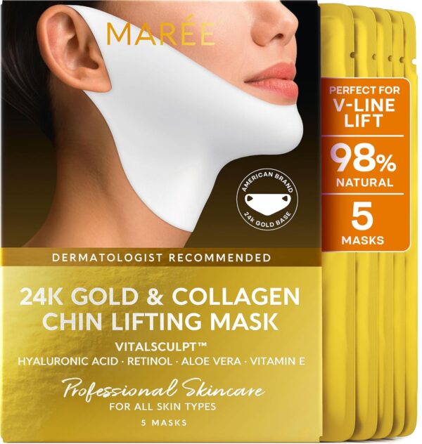MAREE Collagen Facial Mask with Hyaluronic Acid - Hydrating ...