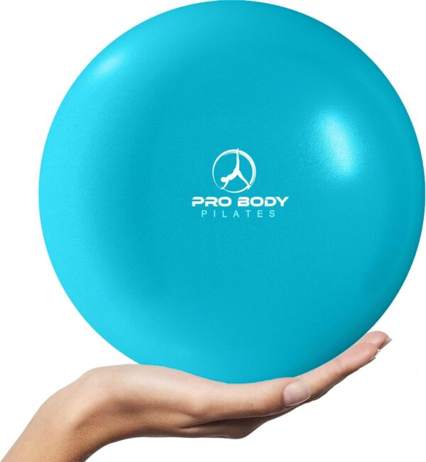 ProBody Pilates Ball 9 Inch - Small Exercise Ball for Stabil...