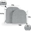 HOMBYS Kitchen Chair Back Cushion & Seat Cushion, Dining Roo...