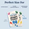 Miss Mouth's Messy Eater Stain Treater Wipes - 25 Pack Stain...