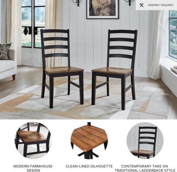 Signature Design by Ashley Wildenauer Rustic Armless Dining ...