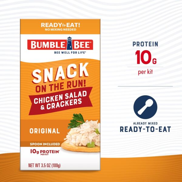 Bumble Bee Snack on the Run Chicken Salad with Crackers Kit,...