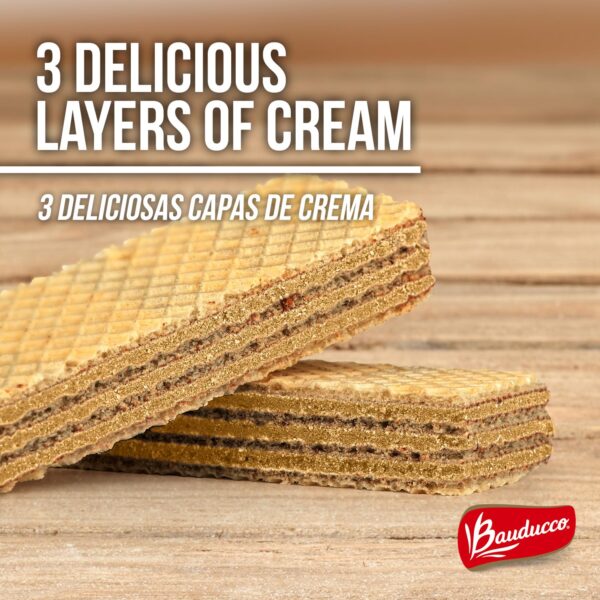 Bauducco Peanut Butter Wafers - Crispy Wafer Cookies With 3 ...