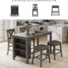Signature Design by Ashley Caitbrook Rustic Counter Height D...