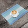 HeloHo Placemats Set of 4,Vinyl Table Place Mats Stain Resis...