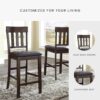 Signature Design by Ashley Haddigan 24" Counter Height Uphol...