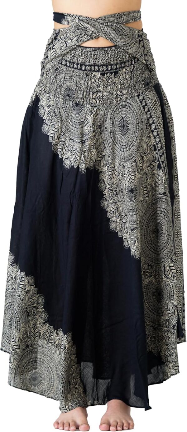 Long Skirts for Women Maxi Boho Skirt Floral Print