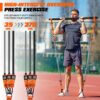 Pilates Bar Kit with Resistance Bands, Heavy Duty Pilates Eq...