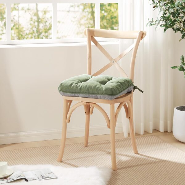 Love's cabin Memory Foam Chair Cushions Set of 4, Outdoor/In...